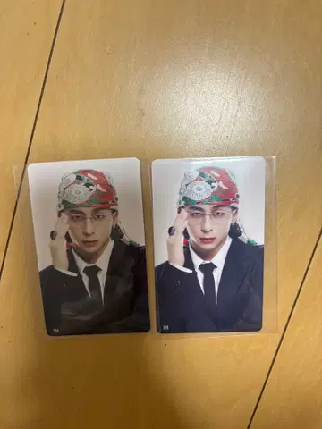 INI 니시 히로토 109 팝업 트레이딩 카드 124 2장