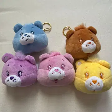 케어베어 페이스 마스코트 키링