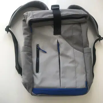 그레이 롤탑 백팩 비즈니스 백