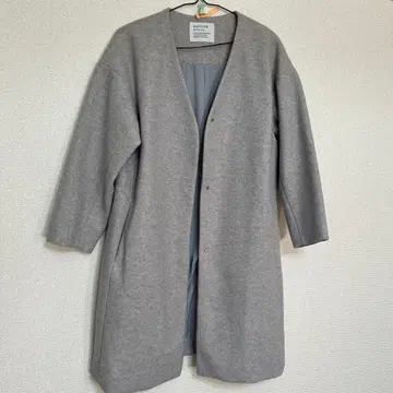 BAYFLOW 그레이 롱 코트 사이즈 2