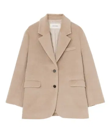 코코딜 택 포함 새상품 샤기 오버 테일러드 자켓