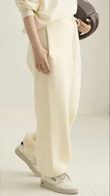 플라주 울 니트 팬츠