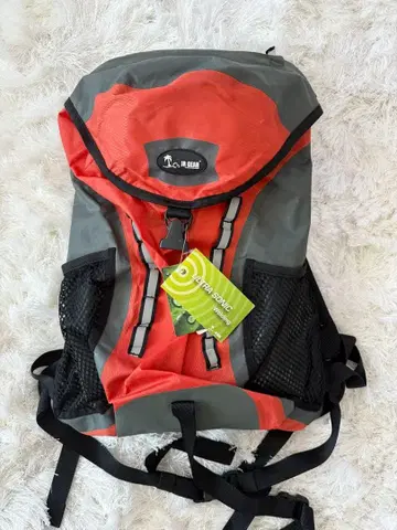 새상품 정가 17450엔 등산 아웃도어 백팩 방수 백팩 오렌지