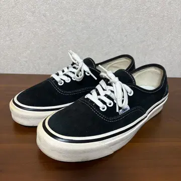 VANS 애너하임 오센틱 스웨이드 블랙 26.0cm