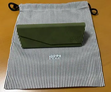 [ 미사용 새상품 ] 9999 안경 케이스 그린, 복조리