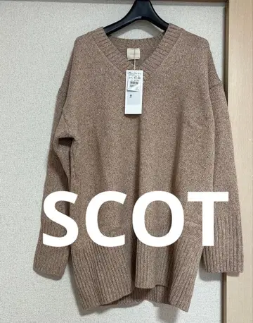 [ 미사용 새상품 ] 스콧 클럽 니트 M 원피스