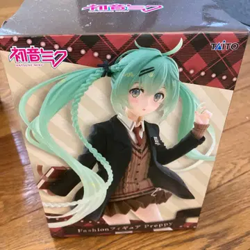 미개봉 하츠네 미쿠 Fashion 피규어 Preppy
