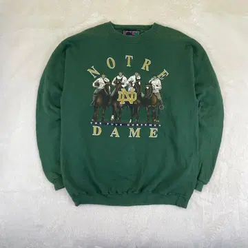 90s USA제 GS sports [ XL 상당 ] 스웨트 셔츠 노트르담