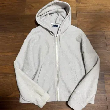 ORCIVAL 플리스 후드 후드티 라이트 그레이