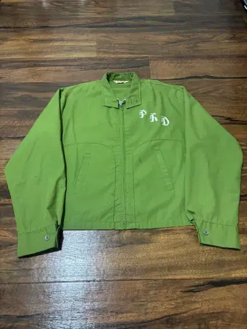 60s Richman Brothers 스윙탑 자켓 짧은 기장 그린