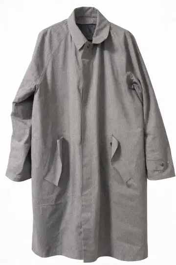 DESCENTE 그레이 스텐칼라 코트