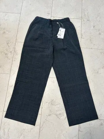 린넨 라이크 와이드 슬랙스 택 포함 미사용 새상품