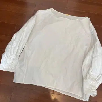 MUSE 두지엠 클라세 코튼 긴팔 셔츠 화이트