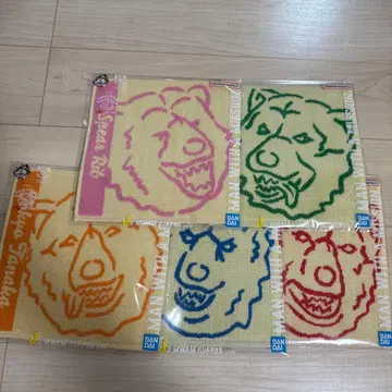 맨위즈 제일복권 J상 핸드 타월 5장 세트