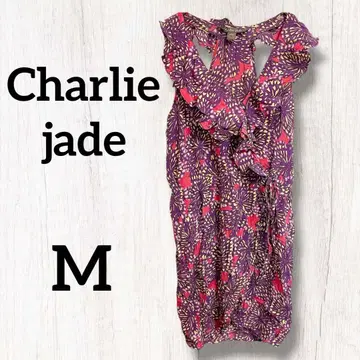 찰리 제이드 프릴 슬리브리스 미니 원피스 [ M ] 올 패턴 1점