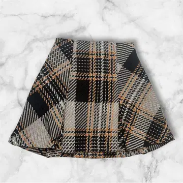 [ SNIDEL ] 로빙 체크 미니 스커트 사이즈 0