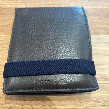 라코스테 소가죽 반지갑