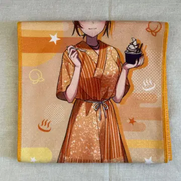 컬러풀 피치 에토 극락탕 머플러 타월