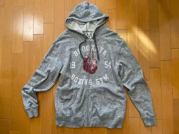 그레이 후드티 M 사이즈