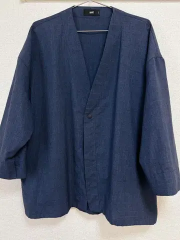 노카라 자켓 네이비