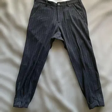 08sircus 초크 스트라이프 사루엘 네이비 5 사이즈