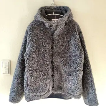 GYMPHLEX/짐플렉스 보아 후디드 자켓 그레이 사이즈 16