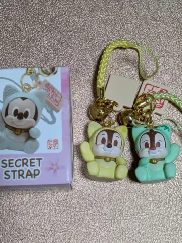 디즈니 캐릭터 시크릿 스트랩 영춘 컬렉션