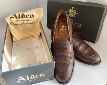 Alden 다크 브라운 로퍼