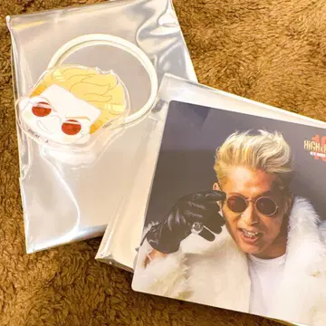 HiGH&LOW 하이앤로우 콜라보 카페 로키 쿠로키 케이지 2점 세트