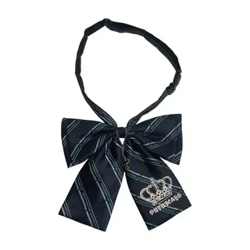 PUTUMAYO 푸토마요 스트라이프 리본 넥타이 크로스 참