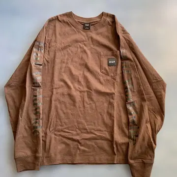 귀여운 브라운! HUF 롱 T