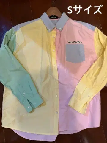WIND AND SEA 스테디셀러 와이셔츠 새상품급 특가