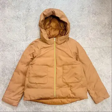 새상품급 빅 사이즈 13호 준코 시마다 숏 다운 코트 카멜