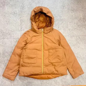 새상품급 빅 사이즈 13호 준코 시마다 숏 다운 코트 카멜