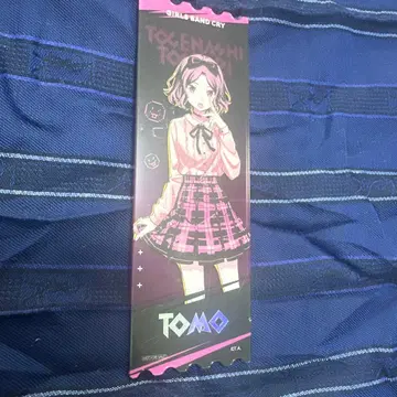 걸즈 밴드 클라이 중국 팝업 스토어 한정판 티켓풍 아크릴 플레이트