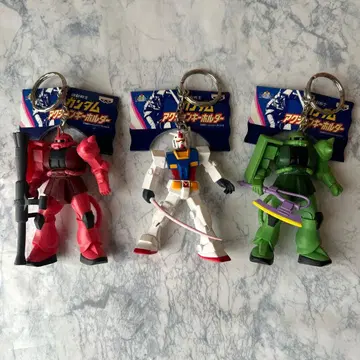 기동전사 건담 액션 키링 반프레스토 자쿠 3개 묶음 판매