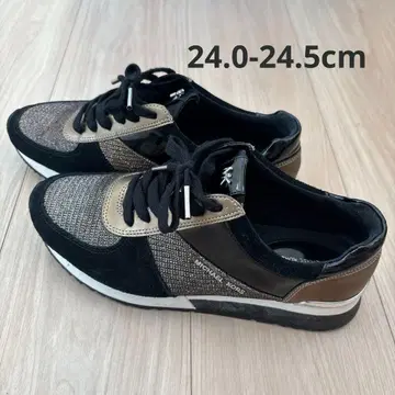 MICHAEL KORS 스니커즈 블랙/베이지