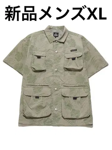 타라스 불바 하프 슬리브 멀티 포켓 반팔 리프 카키