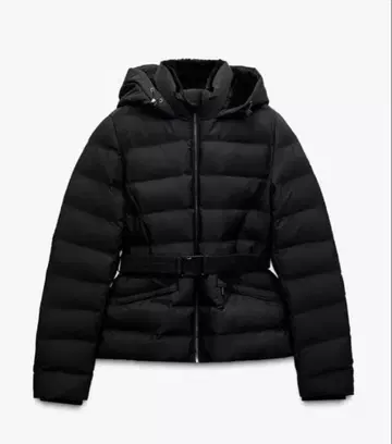 zara 후드 아노락 다운