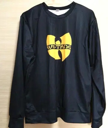 WU-TANG 긴팔 티셔츠 블랙