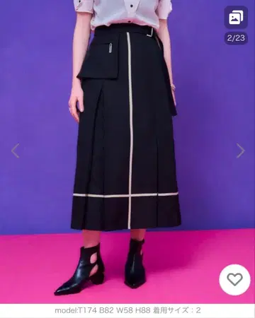 크로싱 라인 스커트 united tokyo