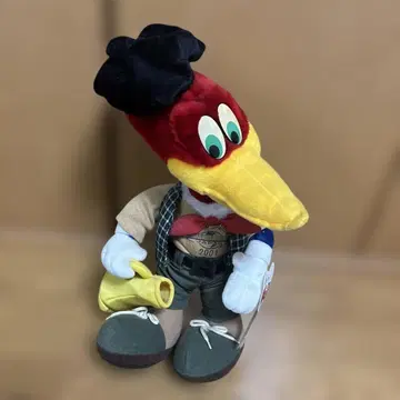새상품 택 포함 우디 우드페커 유니버설 스튜디오 재팬 봉제 인형