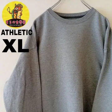 USA 구제 의류 ATHLETIC 맨투맨 XL 그레이