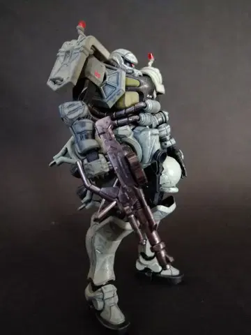 hg 지크 액스 군경 자쿠 도색 완료품