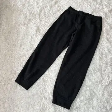 [유니클로] 조거 팬츠 니트 플리스 이지 앵클 팬츠 M 블랙