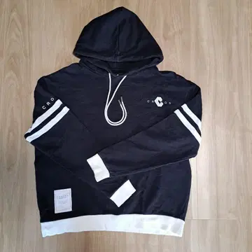 크로노스 CRONOS 후드티 블랙 맨투맨