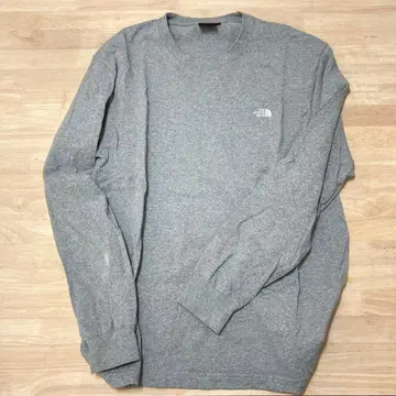 THE NORTH FACE 남성용 긴팔 T셔츠 (그레이)