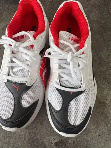 PUMA 스니커즈 화이트/레드/블랙 신상