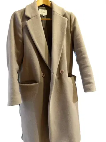 울 롱 코트 뷰티 앤 유스