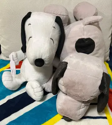 스누피 봉제 인형 SNOOPY 2세트